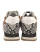 Veronica Beard Suede Animal Print Sneakers