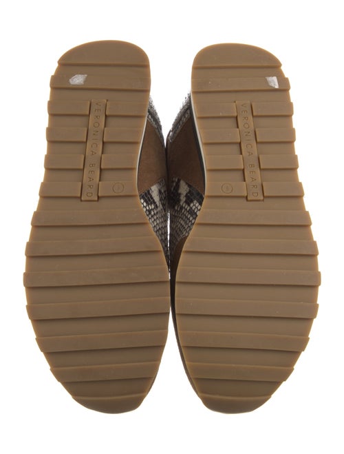 Veronica Beard Suede Animal Print Sneakers