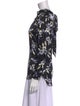 Veronica Beard Silk Floral Print Blouse
