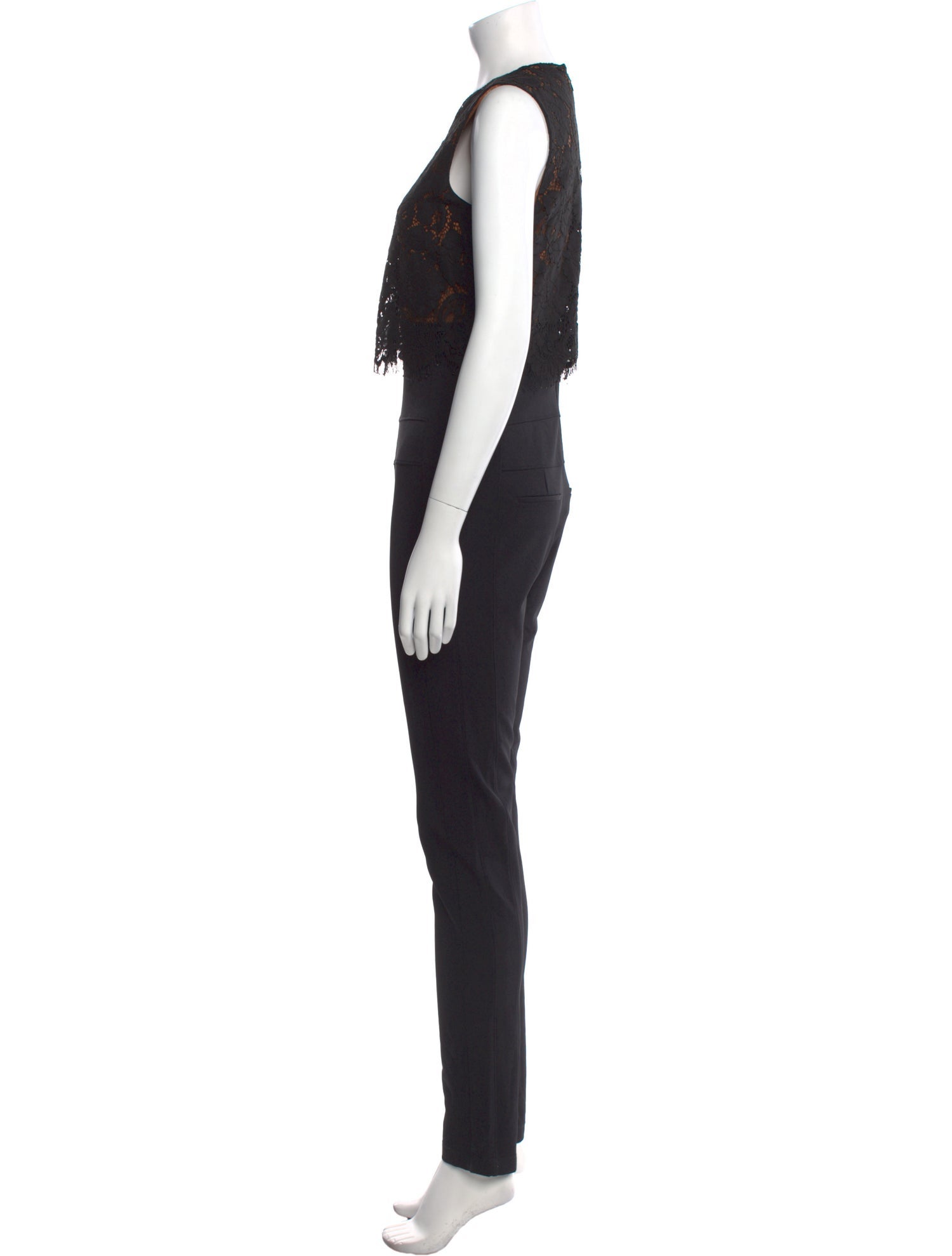 Veronica Beard V-Neck Jumpsuit