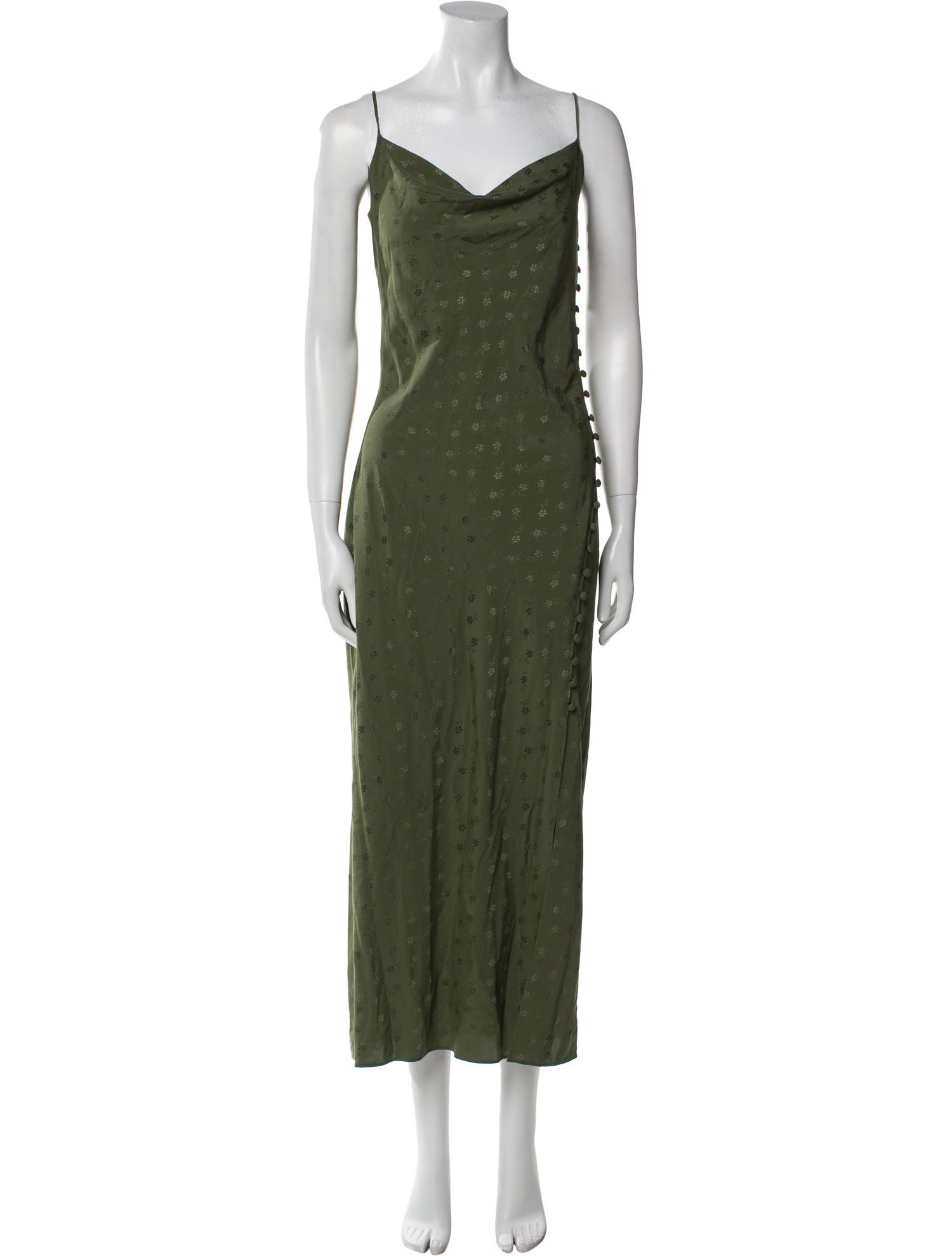 Veronica Beard Cowl Neck Long Dress