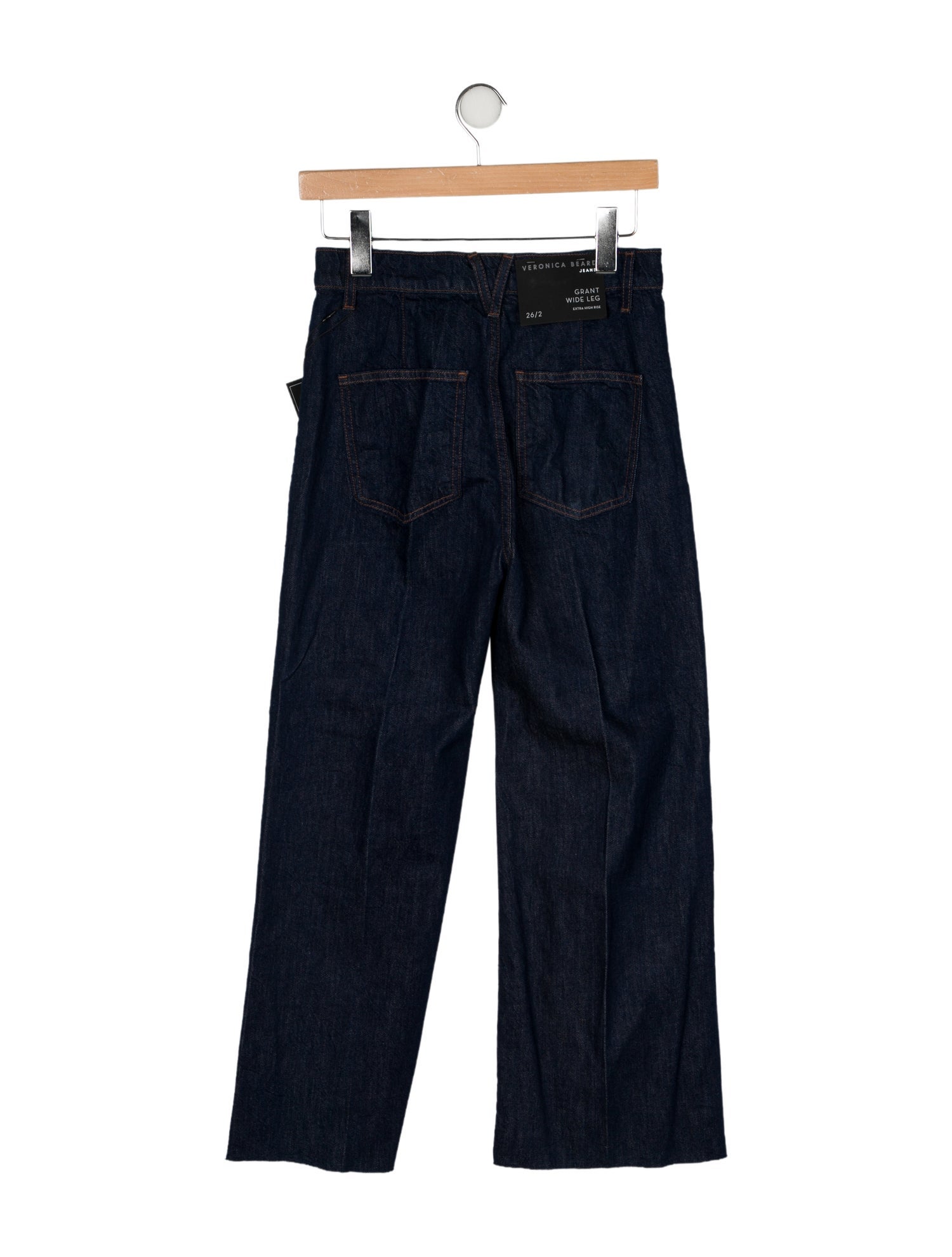 Veronica Beard High-Rise Wide Leg Jeans w/ Tags