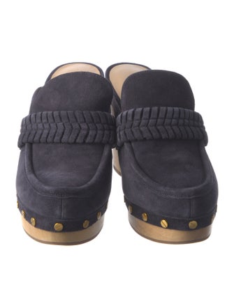 Veronica Beard Suede Mules