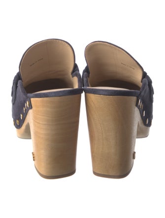 Veronica Beard Suede Mules