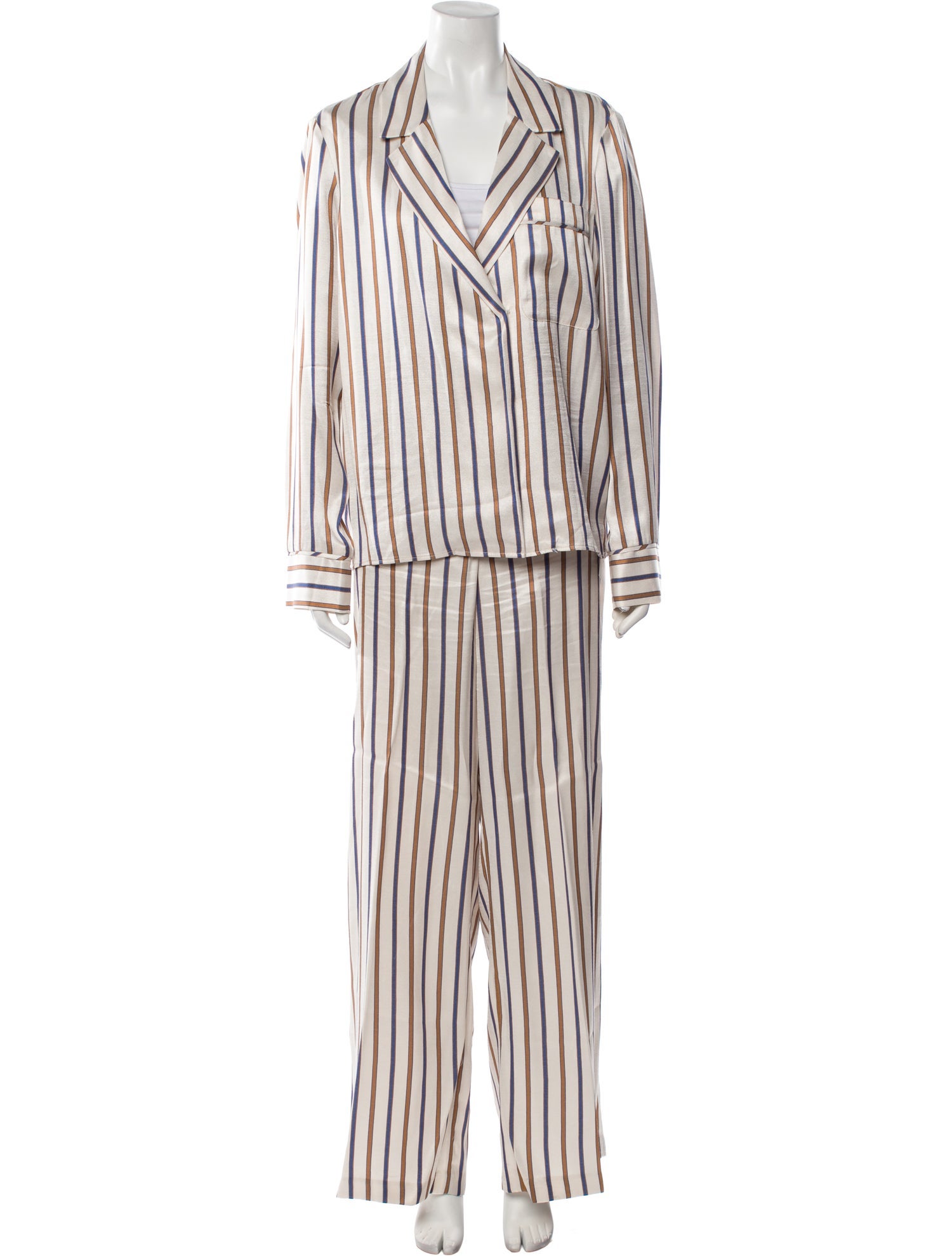 Veronica Beard Striped Pajamas