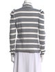 Veronica Beard Striped Turtleneck Top