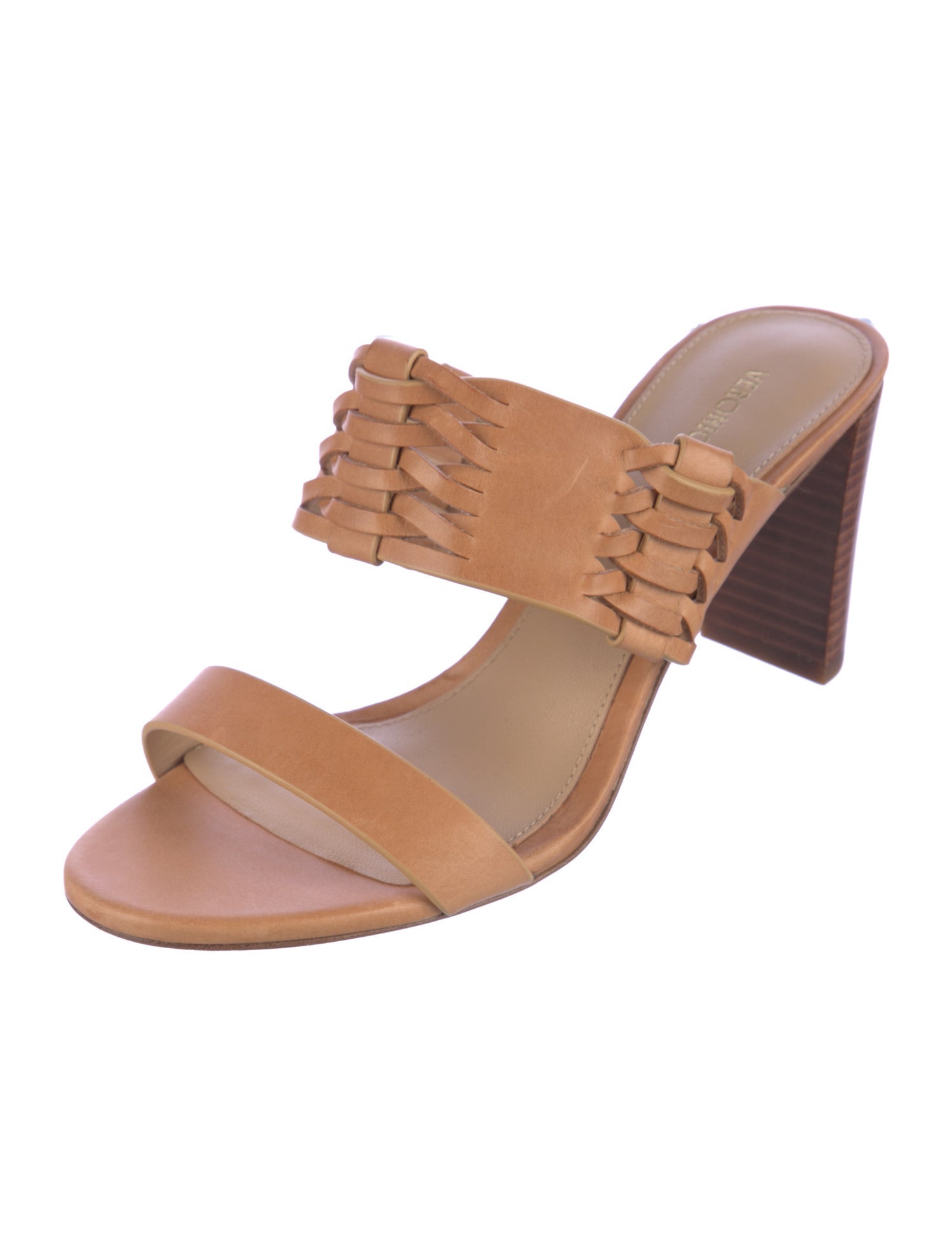 Veronica Beard Leather Slides