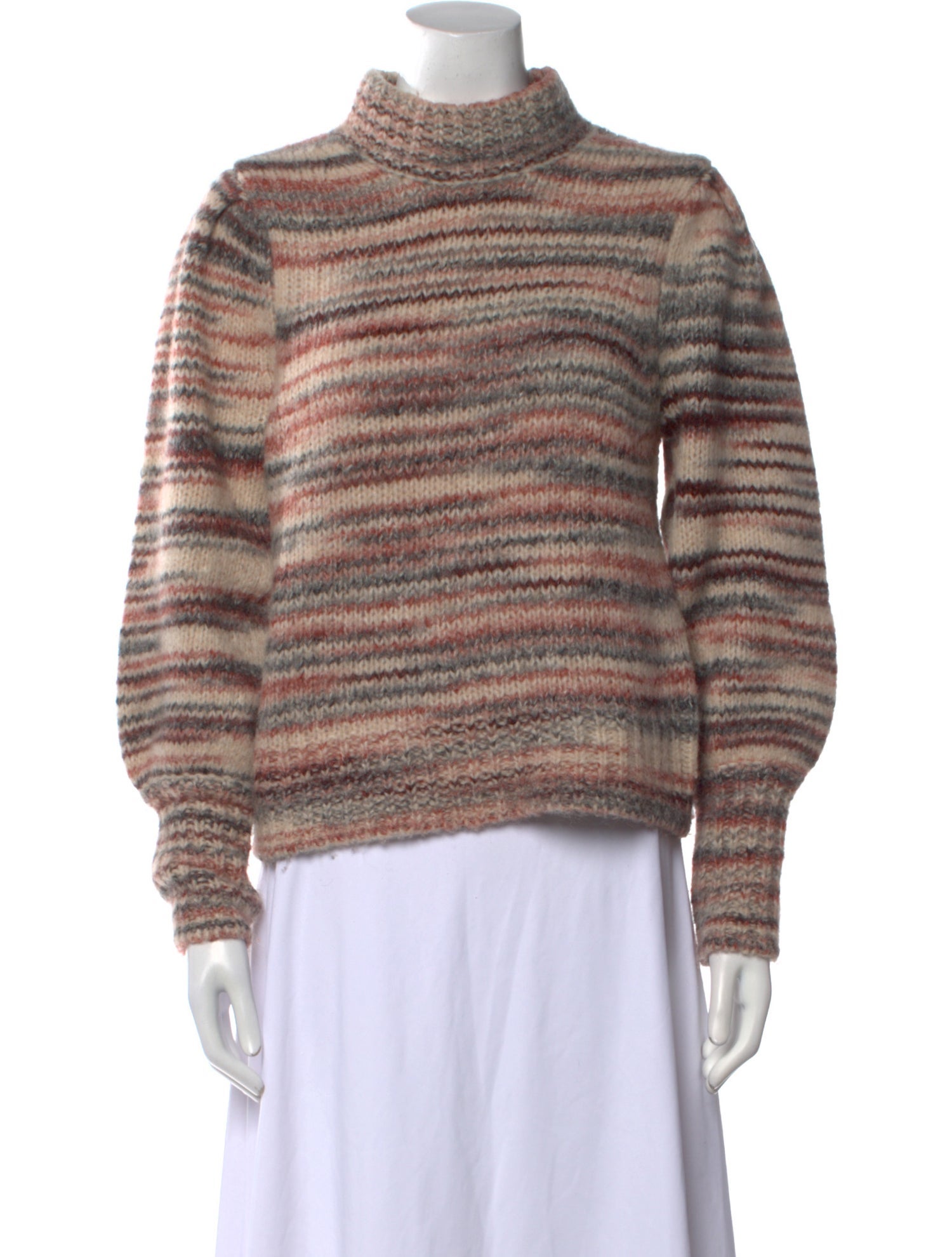 Veronica Beard Alpaca Striped Sweater