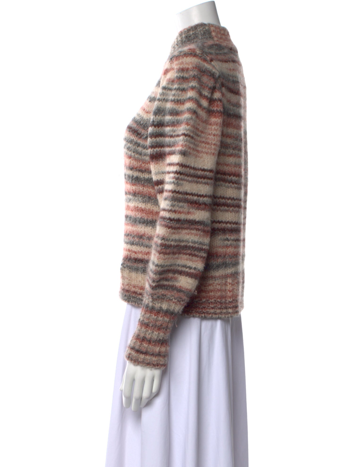 Veronica Beard Alpaca Striped Sweater