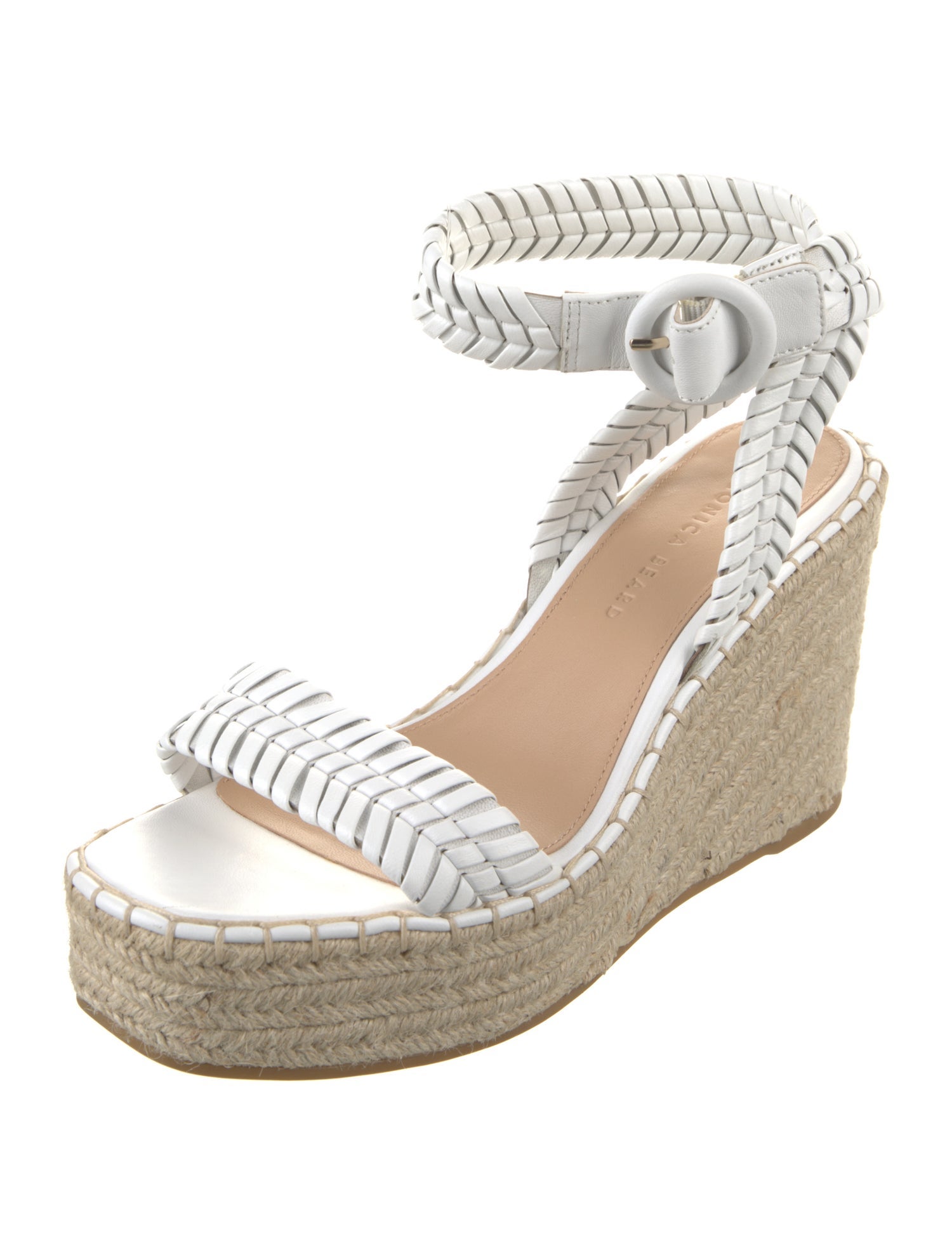 Veronica Beard Leather Printed Espadrilles