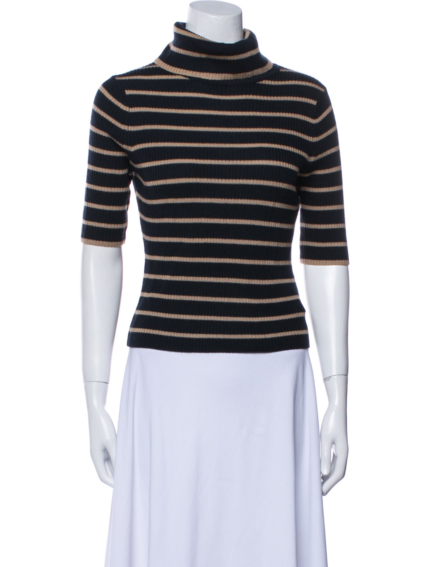 Veronica Beard Wool Striped Sweater