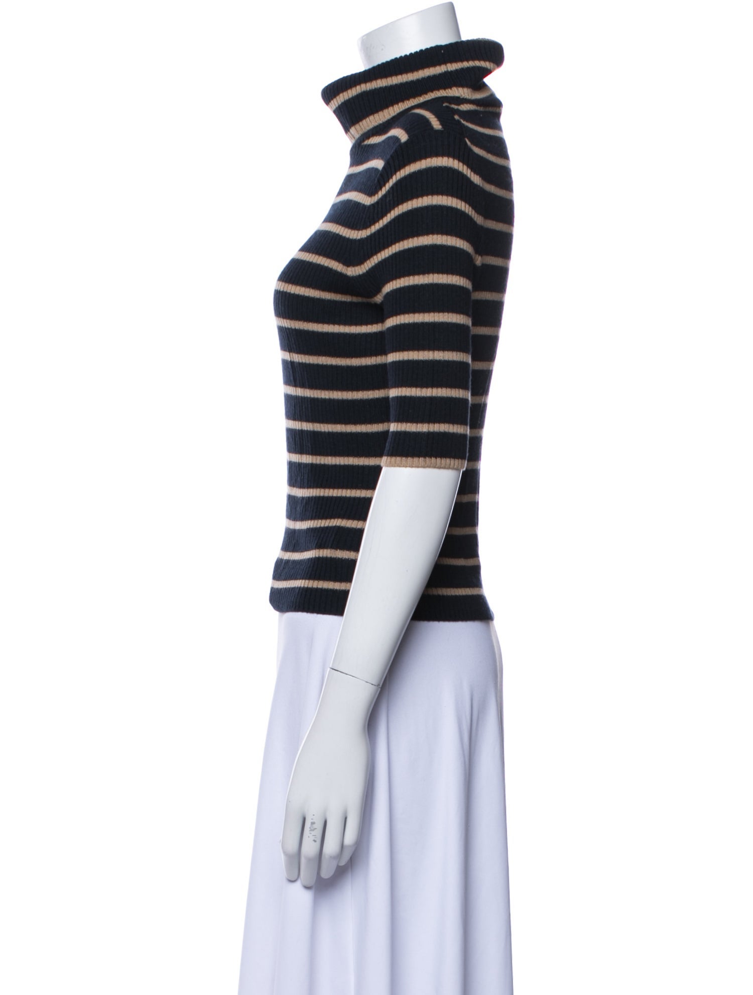Veronica Beard Wool Striped Sweater