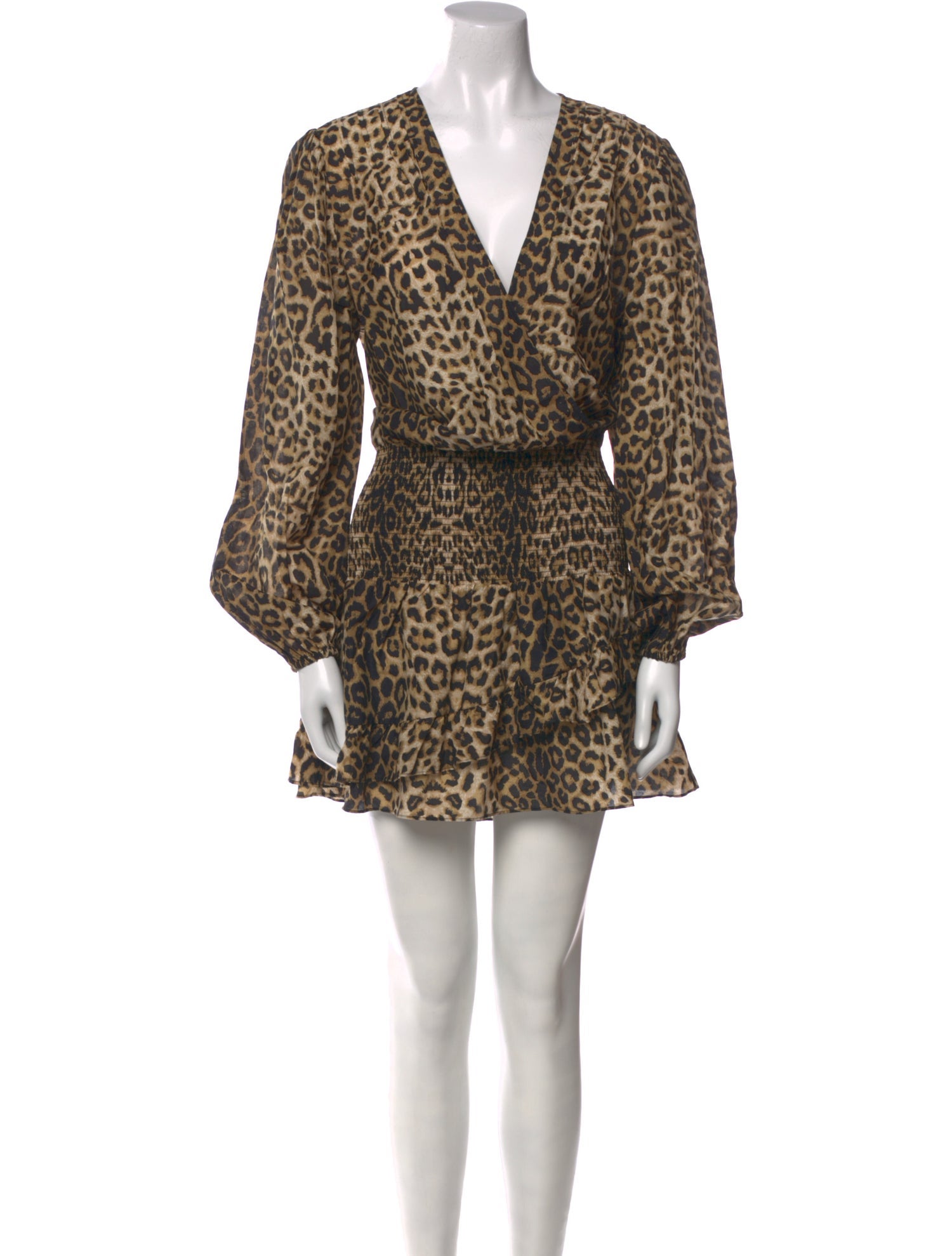 Veronica Beard Animal Print Mini Dress w/ Tags