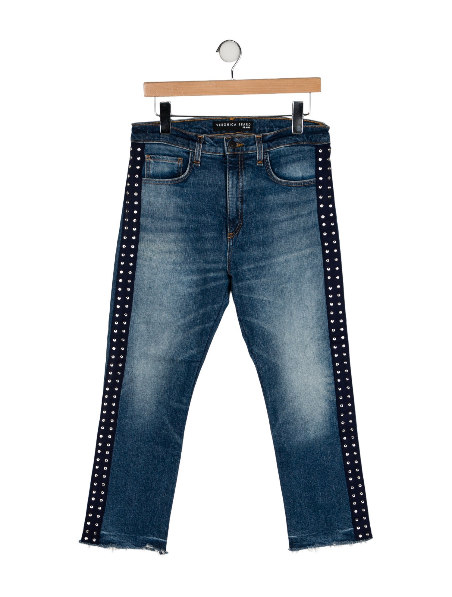 Veronica Beard High-Rise Straight Leg Jeans w/ Tags
