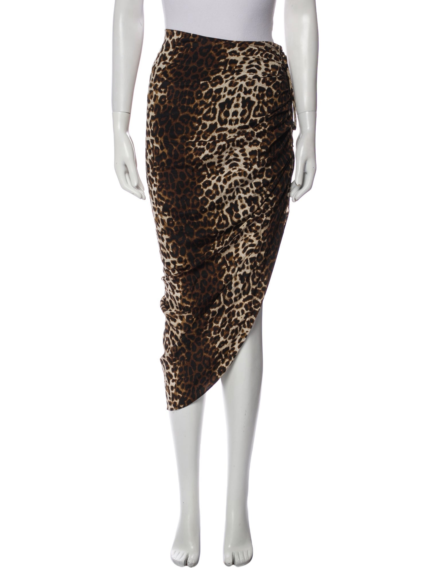 Veronica Beard Silk Midi Length Skirt