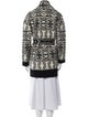 Veronica Beard Wool Printed Coat