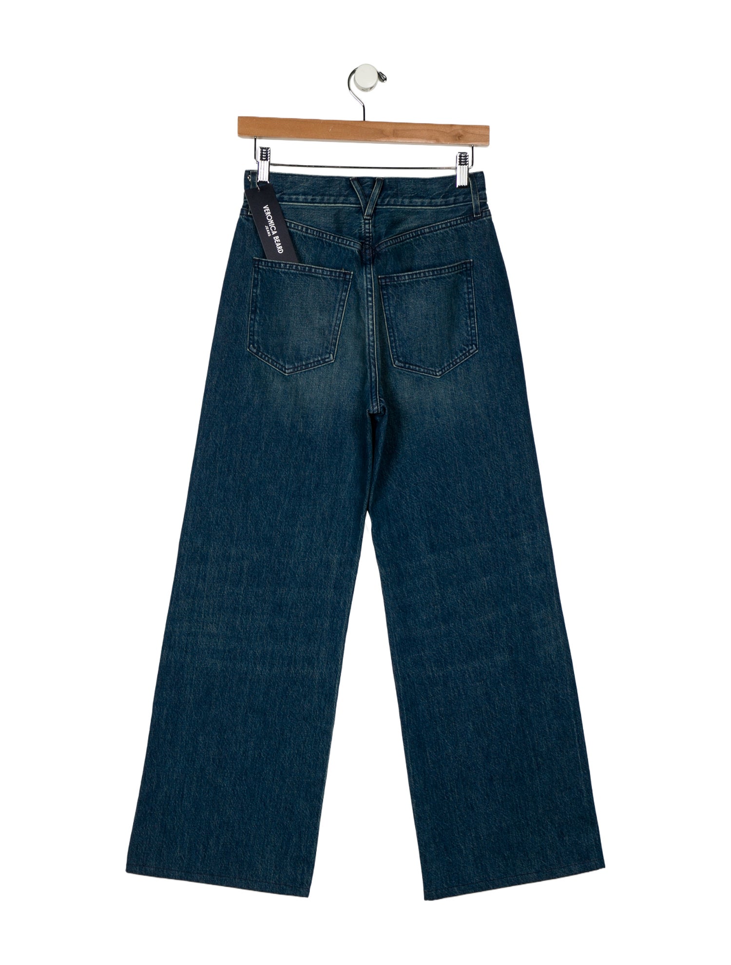 Veronica Beard High-Rise Wide Leg Jeans w/ Tags