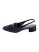 Veronica Beard Suede Slingback Flats