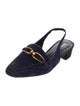 Veronica Beard Suede Slingback Flats