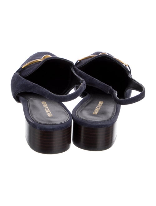 Veronica Beard Suede Slingback Flats