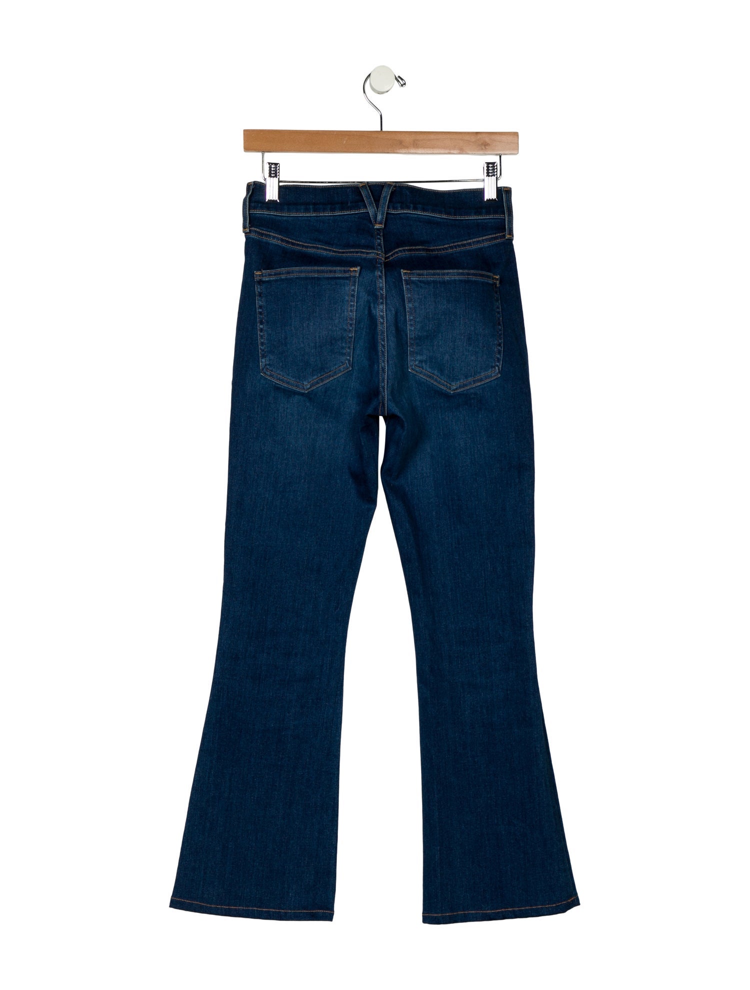 Veronica Beard Mid-Rise Wide Leg Jeans