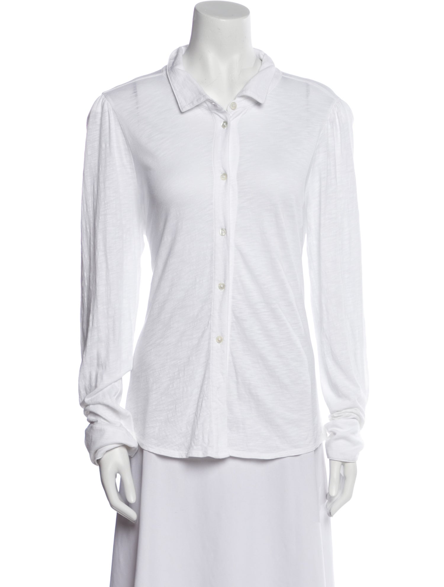 Veronica Beard Long Sleeve Button-Up Top