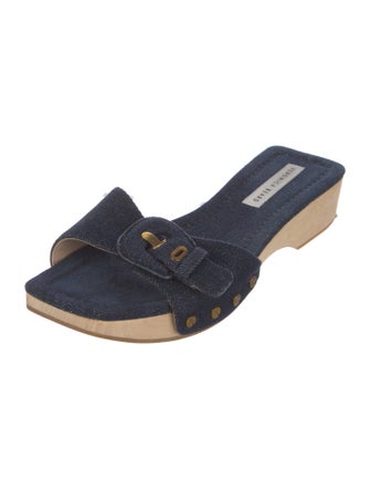 Veronica Beard Denim Mules