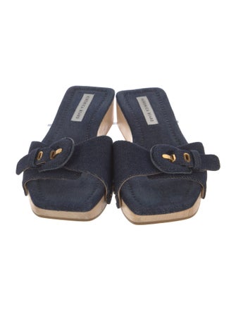 Veronica Beard Denim Mules