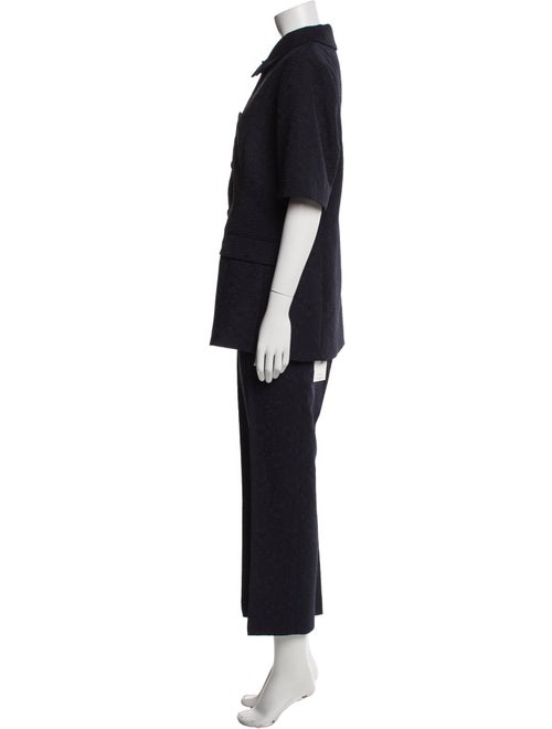 Veronica Beard Pleated Accents Pant Set
