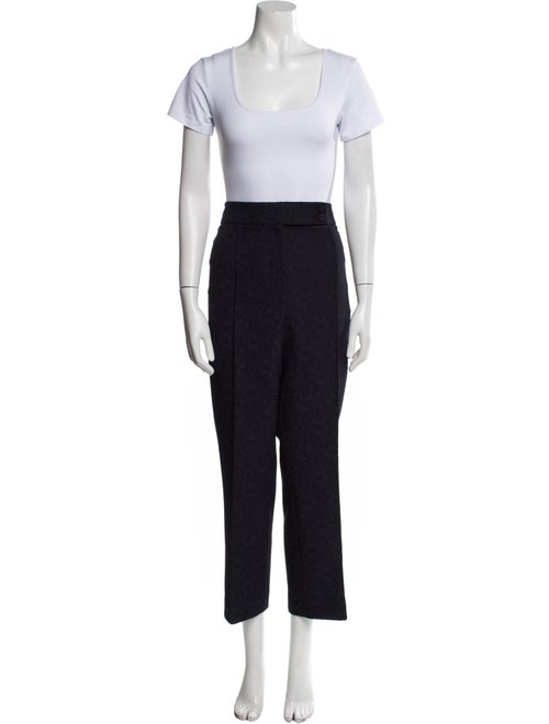 Veronica Beard Pleated Accents Pant Set