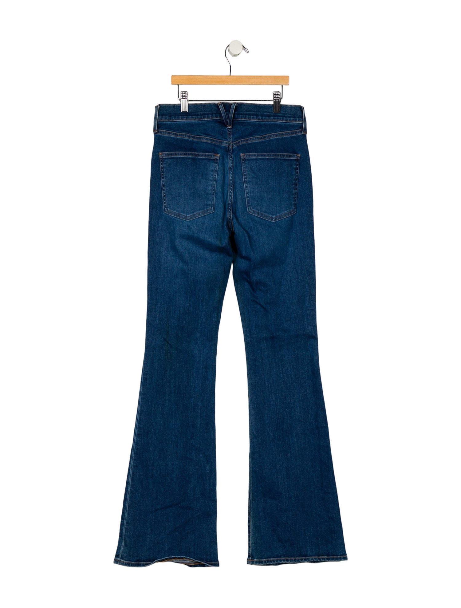 Veronica Beard High-Rise Wide Leg Jeans