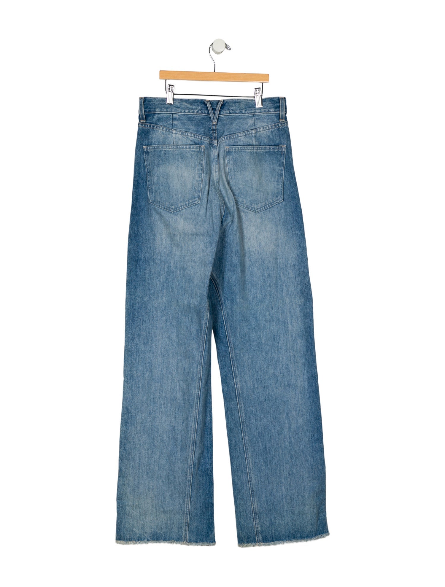 Veronica Beard High-Rise Wide Leg Jeans