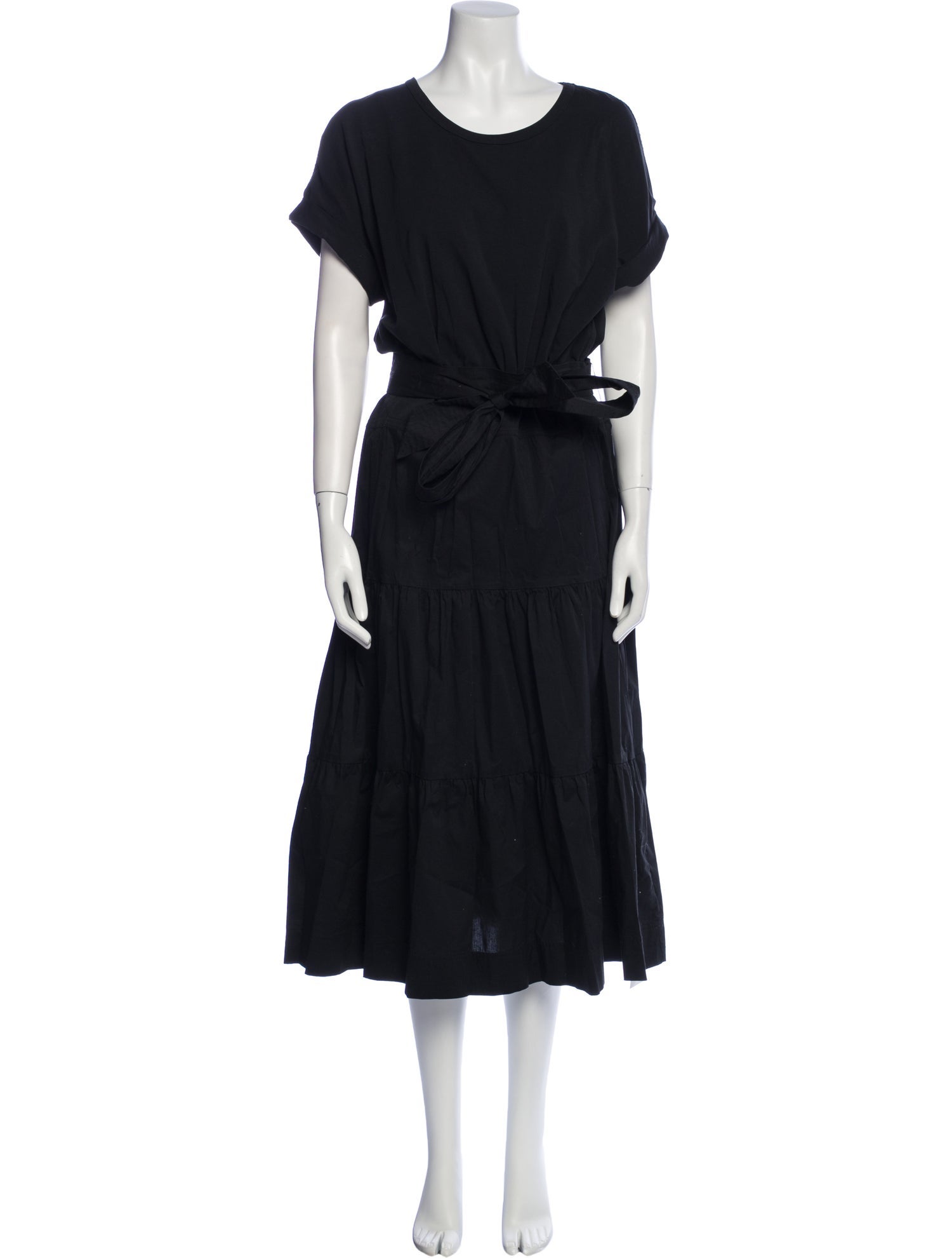 Veronica Beard Scoop Neck Long Dress