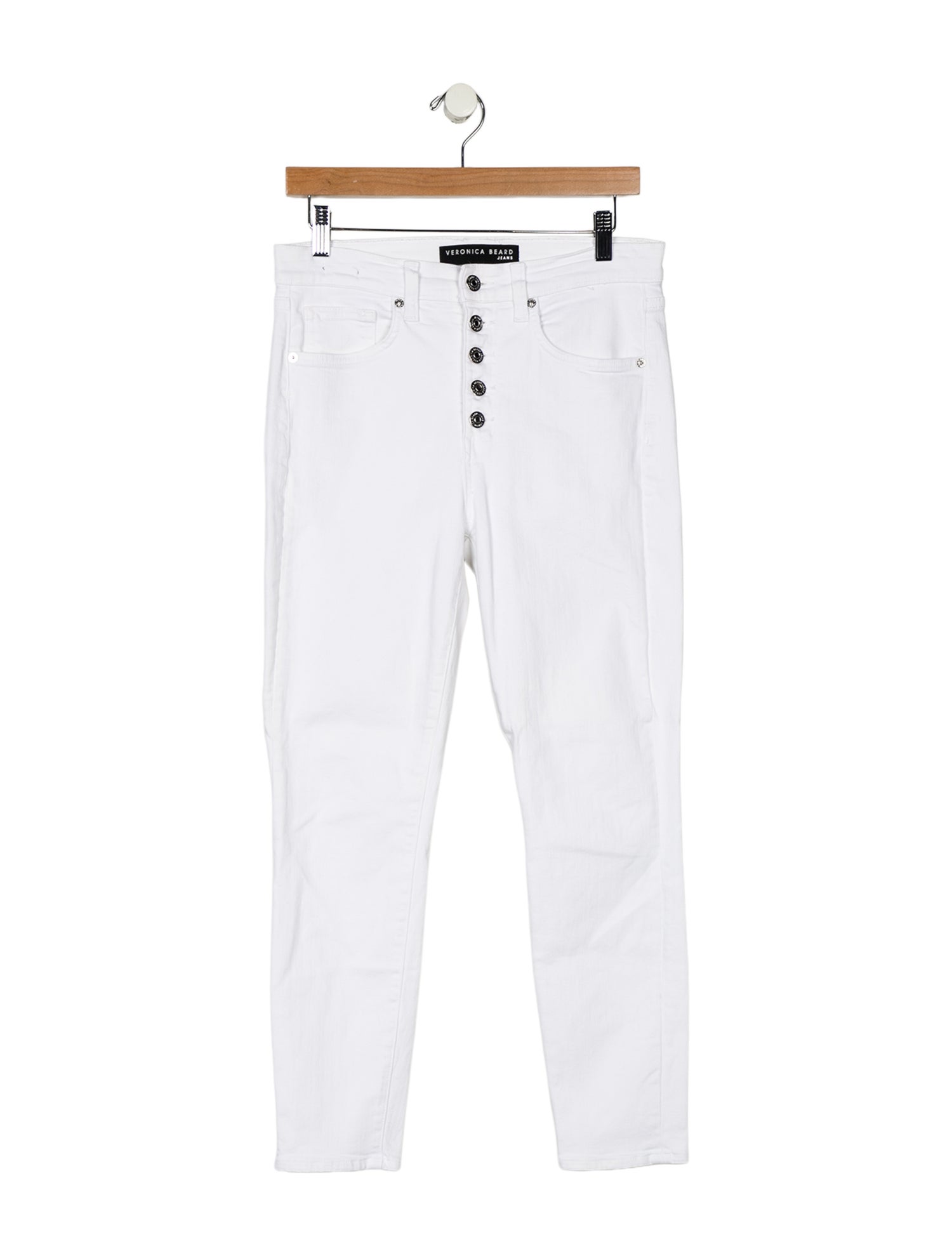 Veronica Beard Mid-Rise Skinny Leg Jeans