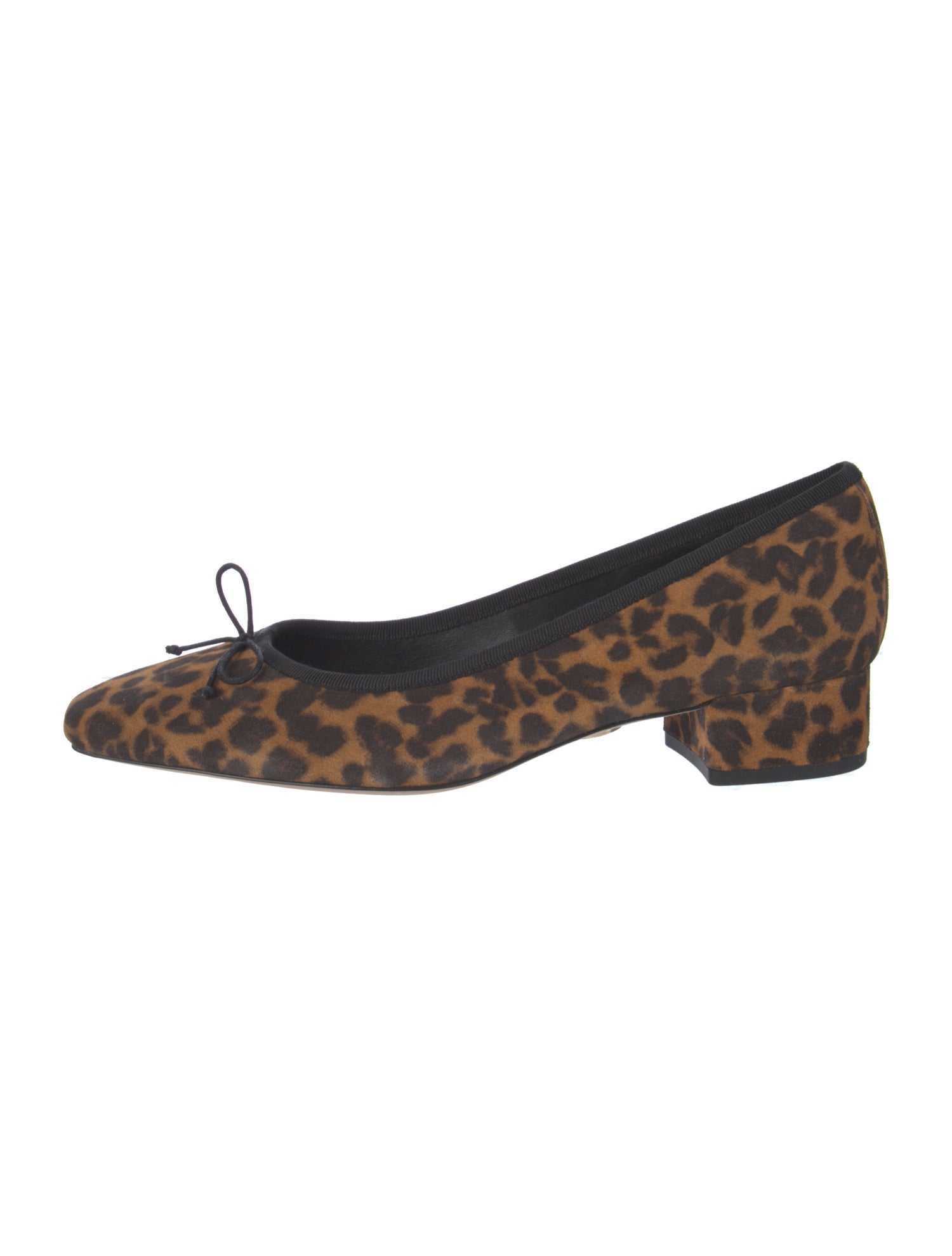 Veronica Beard Suede Animal Print Pumps