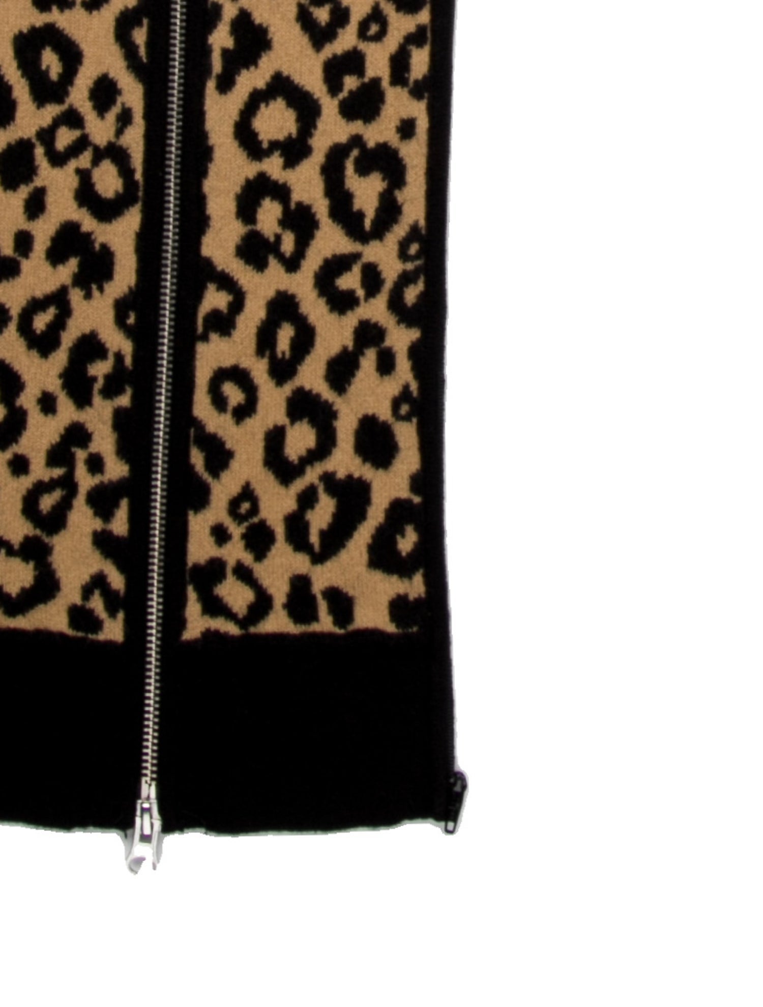 Veronica Beard Wool Animal Print Dickey