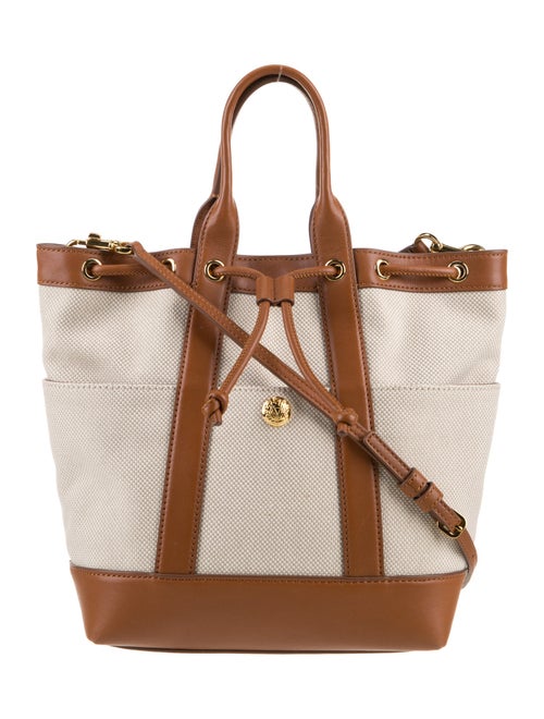 Veronica Beard Canvas Top Handle Bag