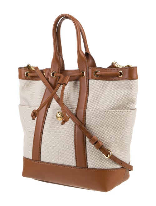 Veronica Beard Canvas Top Handle Bag