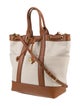 Veronica Beard Canvas Top Handle Bag