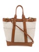Veronica Beard Canvas Top Handle Bag