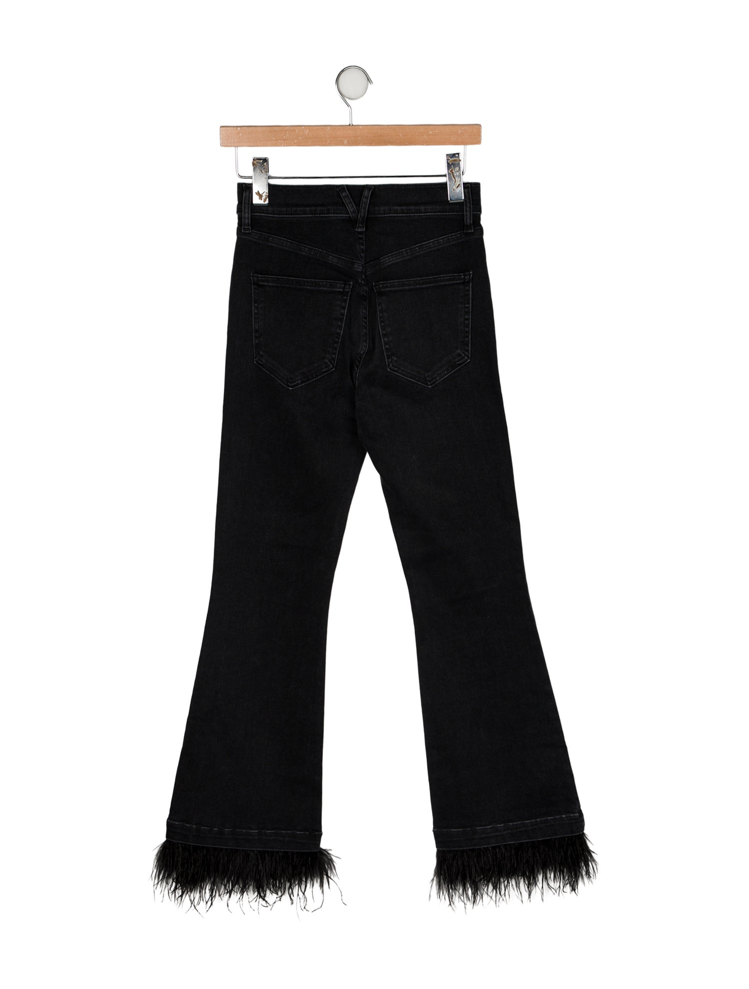 Veronica Beard High-Rise Wide Leg Jeans