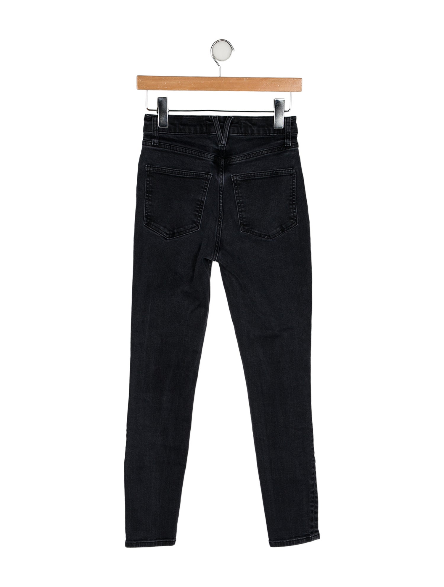 Veronica Beard High-Rise Skinny Leg Jeans