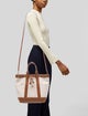 Veronica Beard Canvas Top Handle Bag