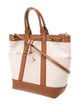 Veronica Beard Canvas Top Handle Bag