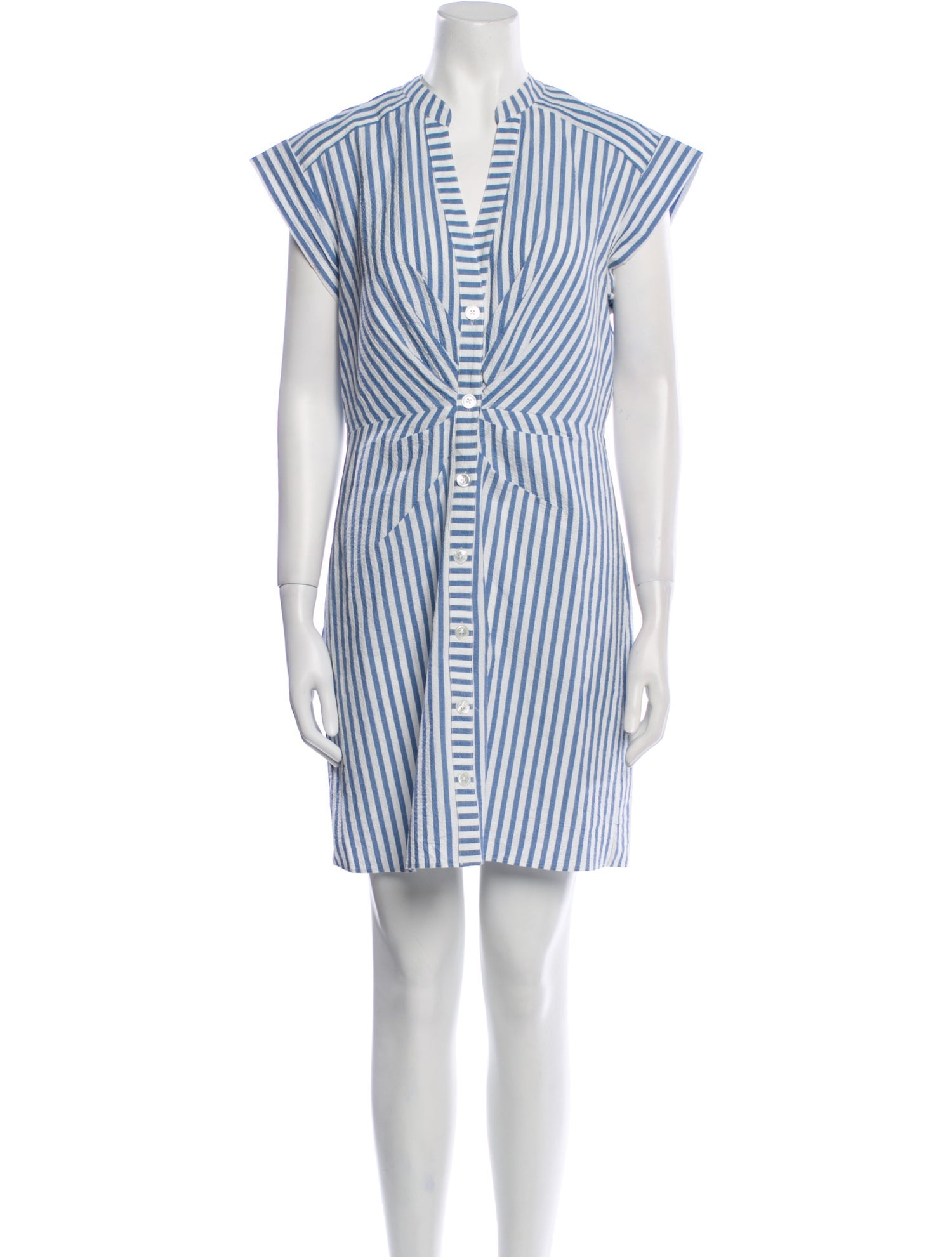 Veronica Beard Striped Mini Dress