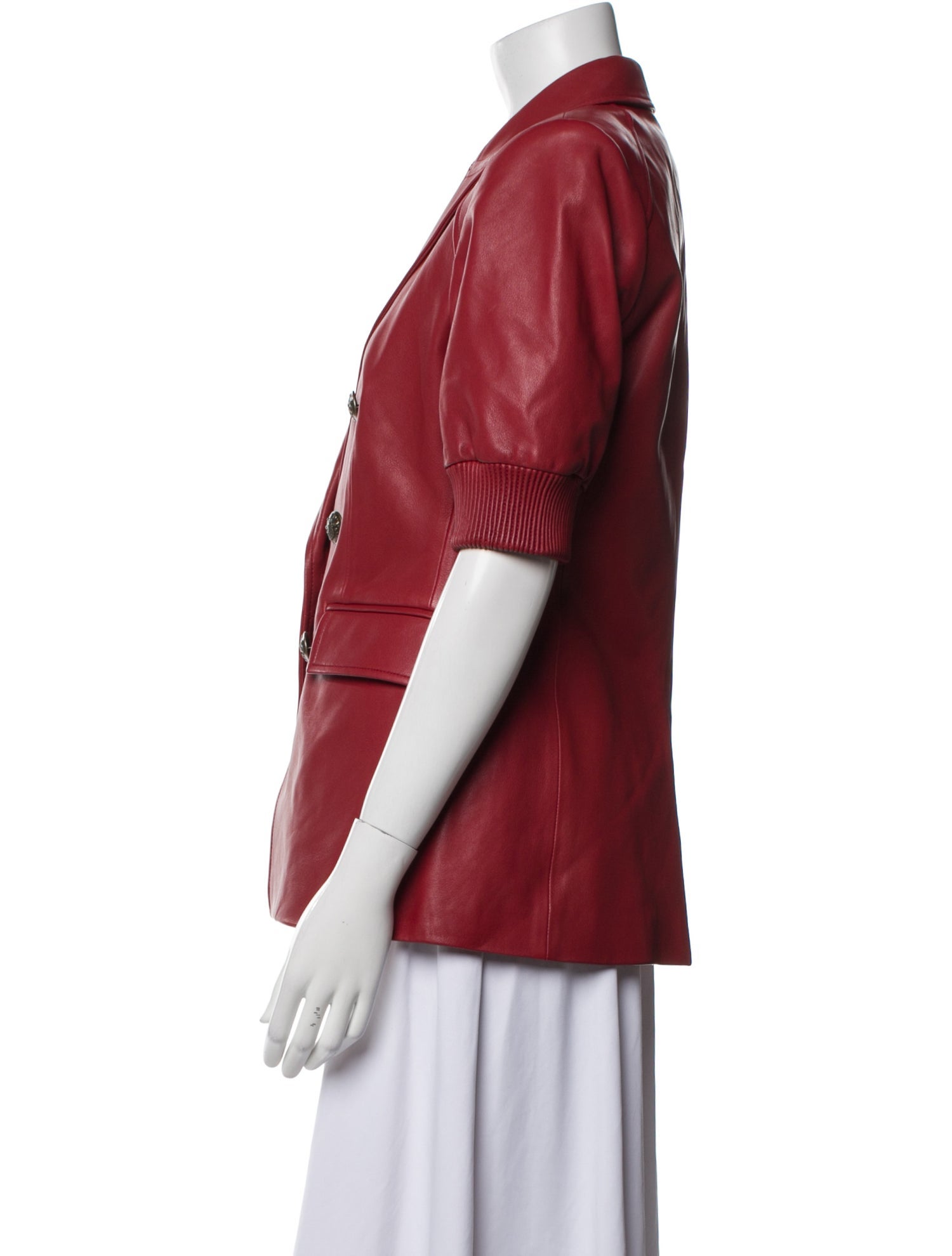 Veronica Beard Leather Blazer