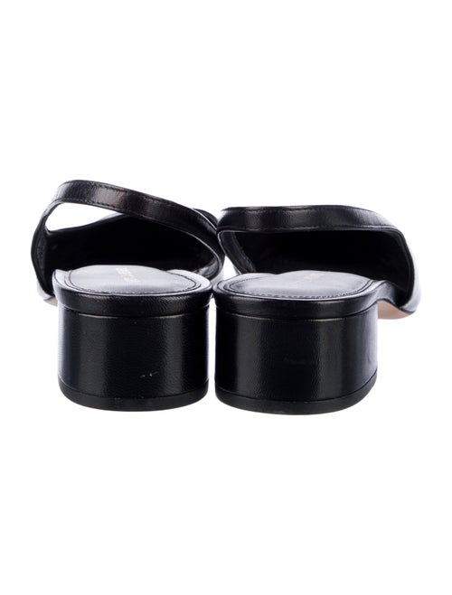 Veronica Beard Leather Slingback Flats