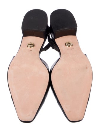 Veronica Beard Leather Slingback Flats