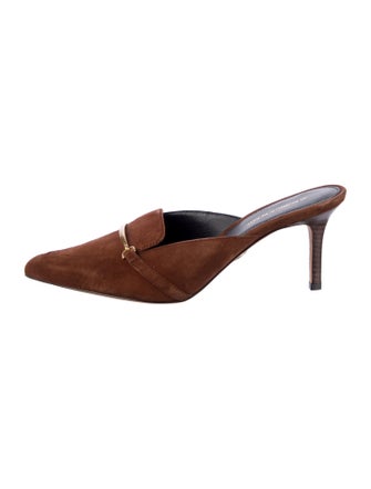 Veronica Beard Suede Mules
