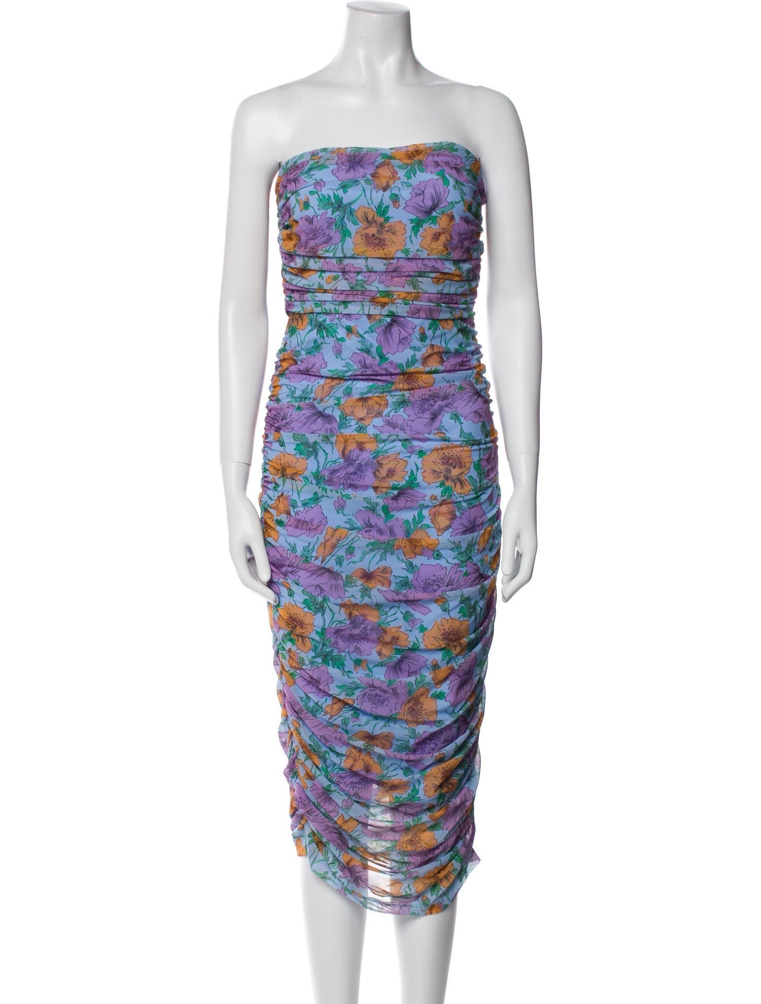 Veronica Beard Printed Knee-Length Dress